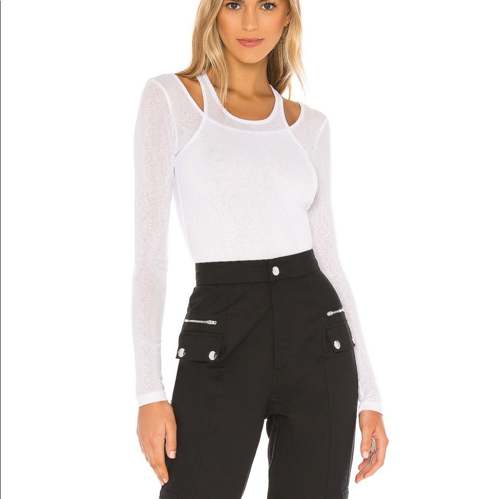 Super down Aliciana Slub Top S